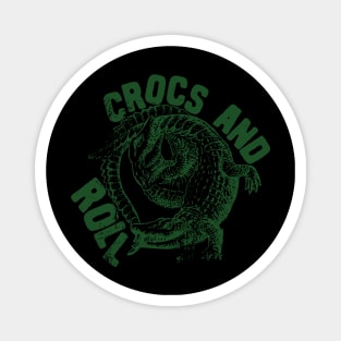 crocodile music puns Magnet